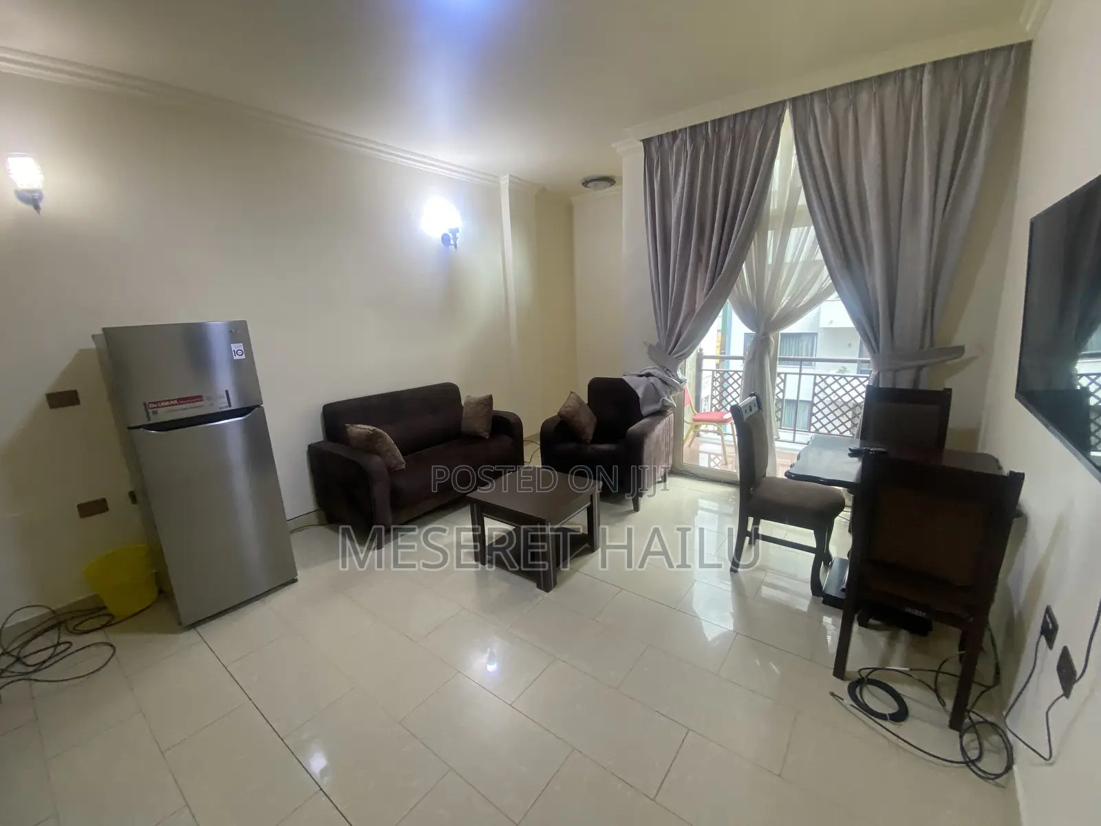 Furnished 1bdrm Apartment in Bole for rent