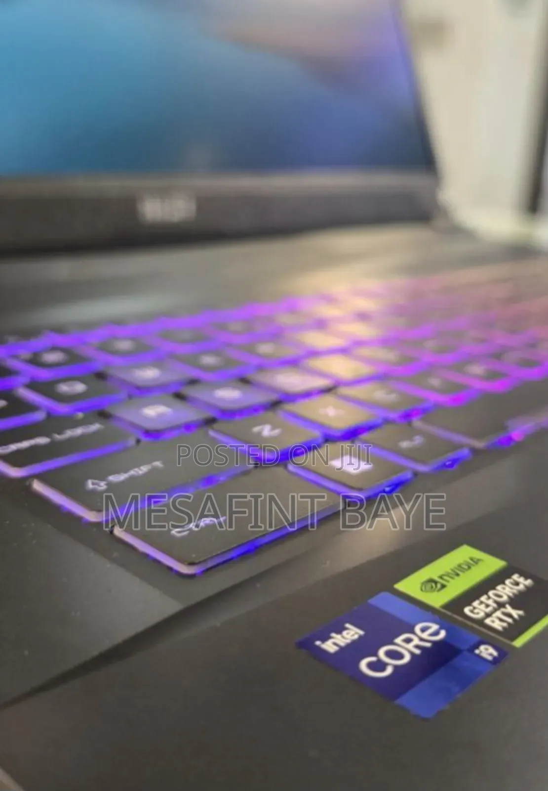 New Laptop MSI GF63 16GB Intel Core I9 SSD 1T