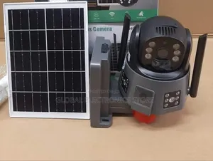 Dual Camera Solar የሆነ ሲም ካርድ ሚቀበልበ ቻርጅ ሚሰራ Security Camera