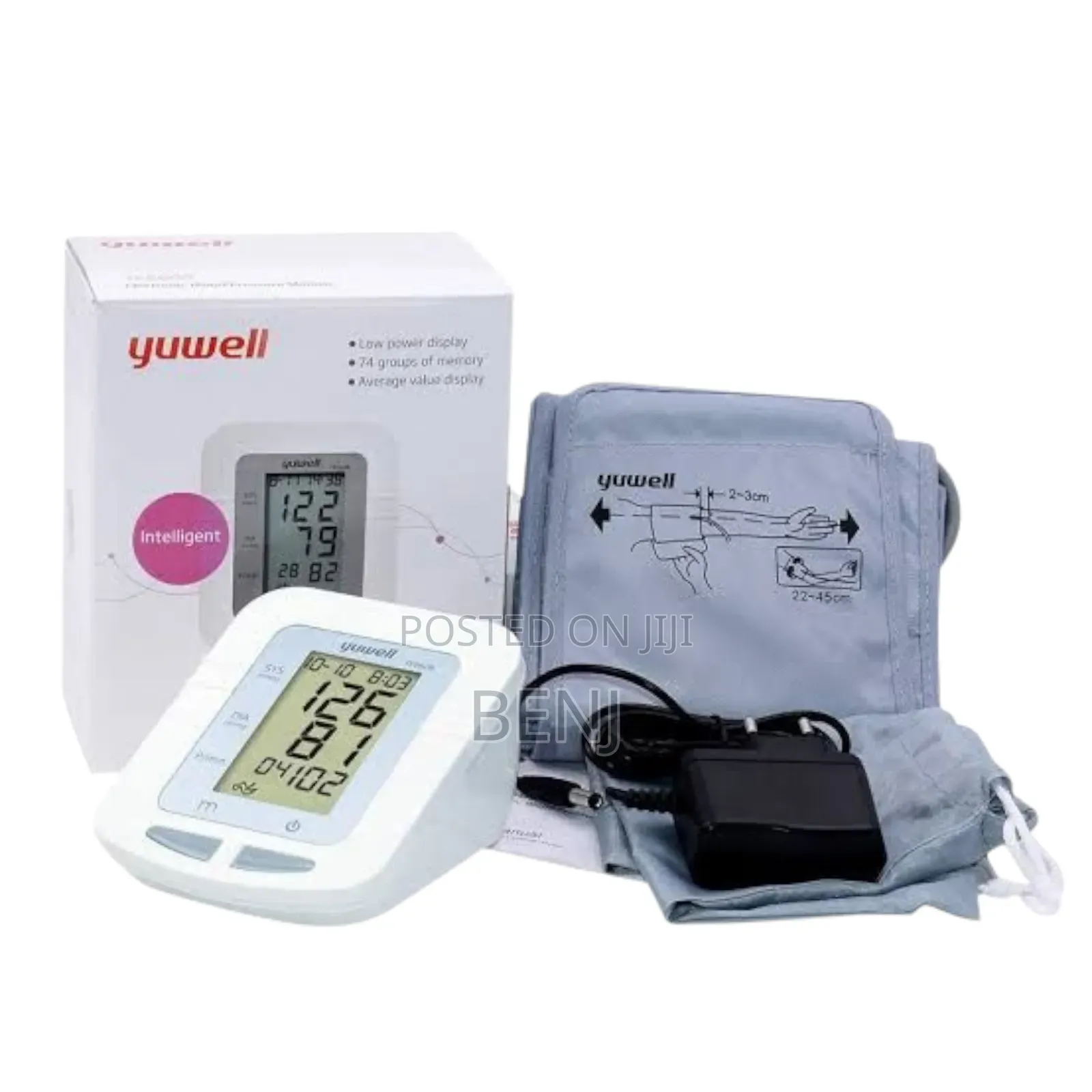 Yuwell Electronic Blood Pressure Monitoring Machine | Ye660b