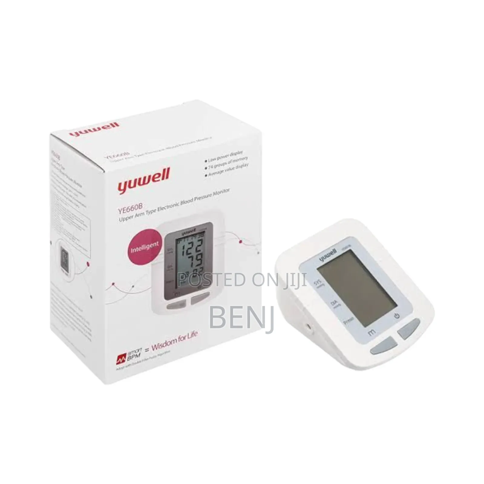 Yuwell Electronic Blood Pressure Monitoring Machine | Ye660b