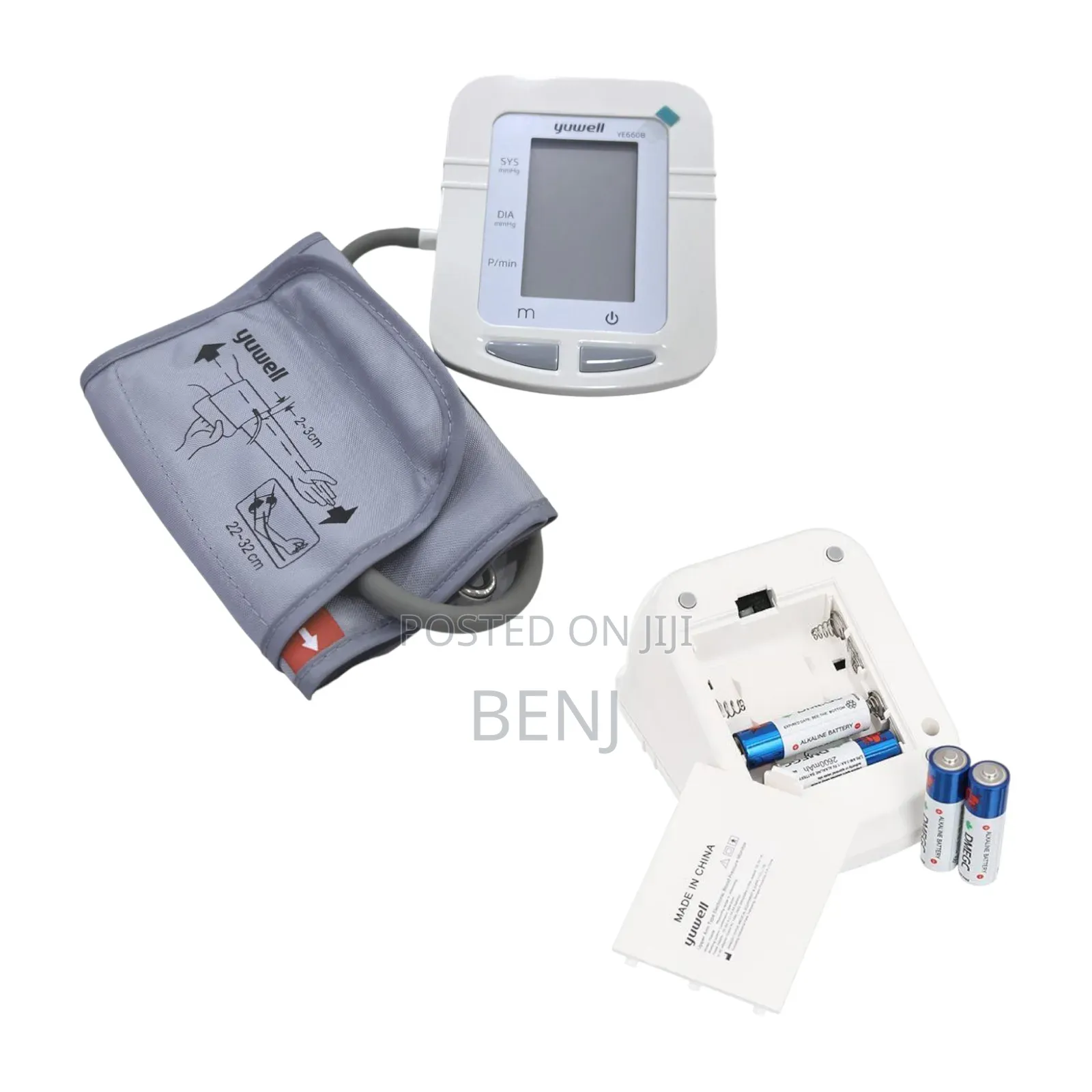 Yuwell Electronic Blood Pressure Monitoring Machine | Ye660b