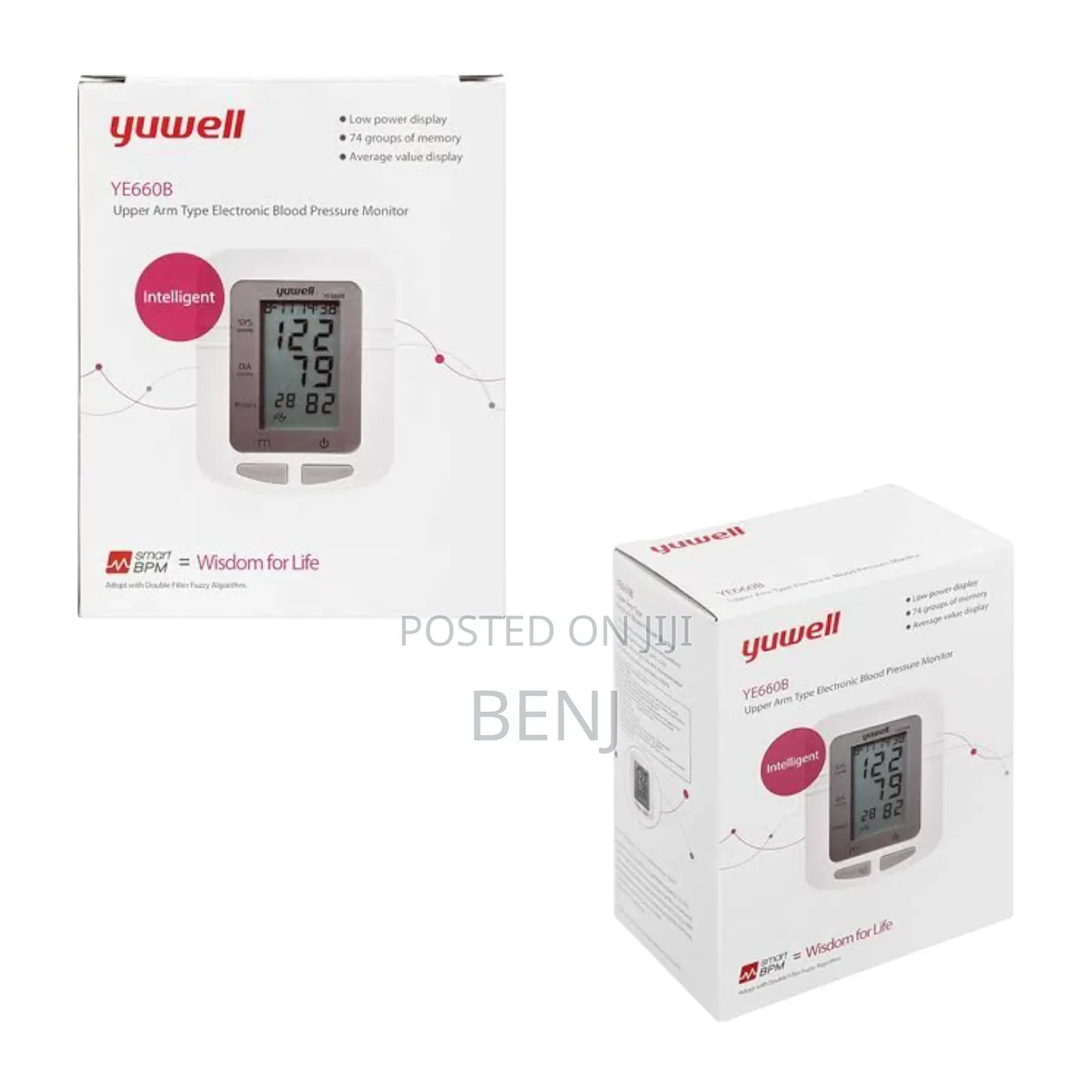 Yuwell Electronic Blood Pressure Monitoring Machine | Ye660b