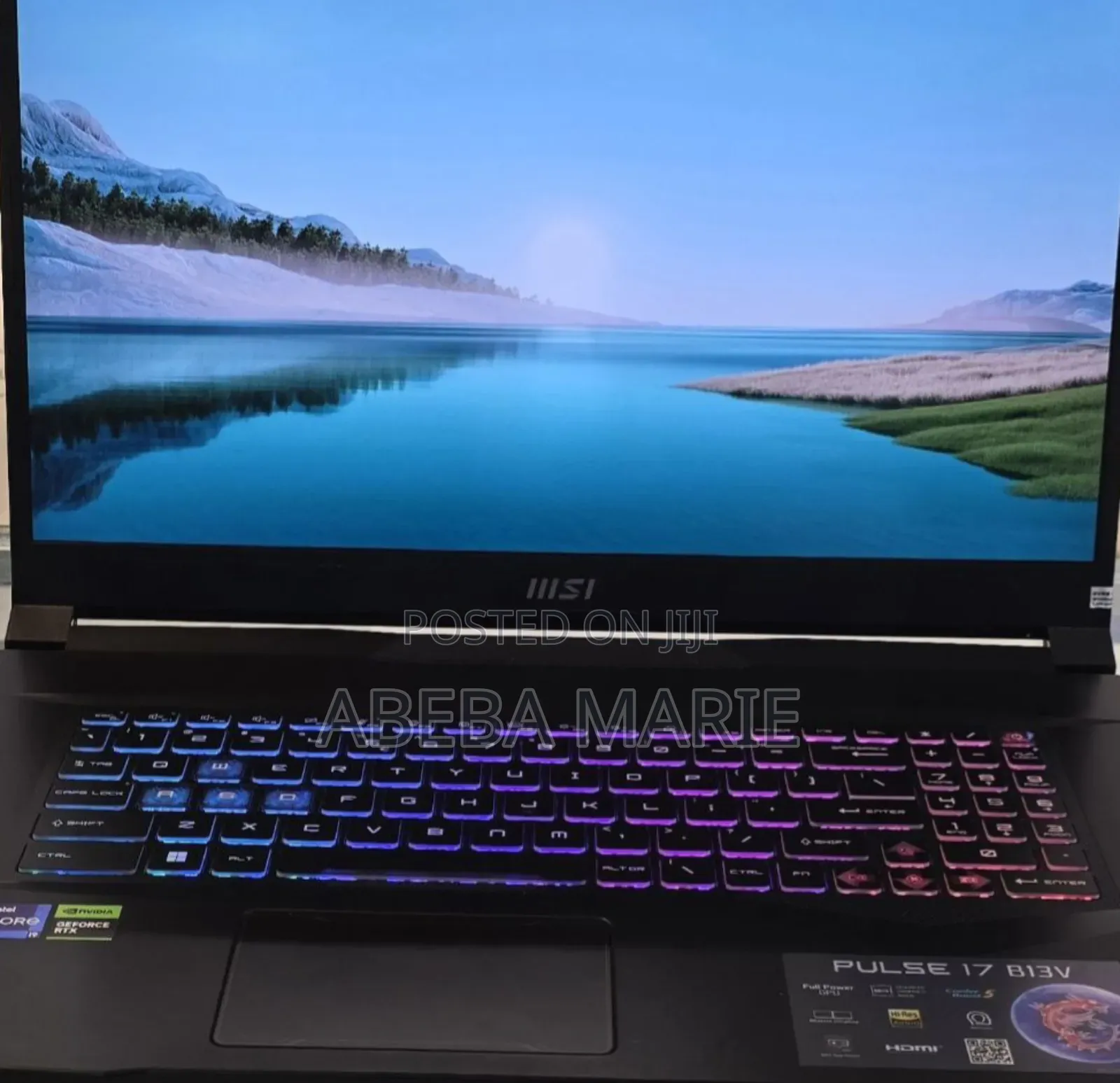 New Laptop MSI Pulse GL66 16GB Intel Core I9 SSD 1T