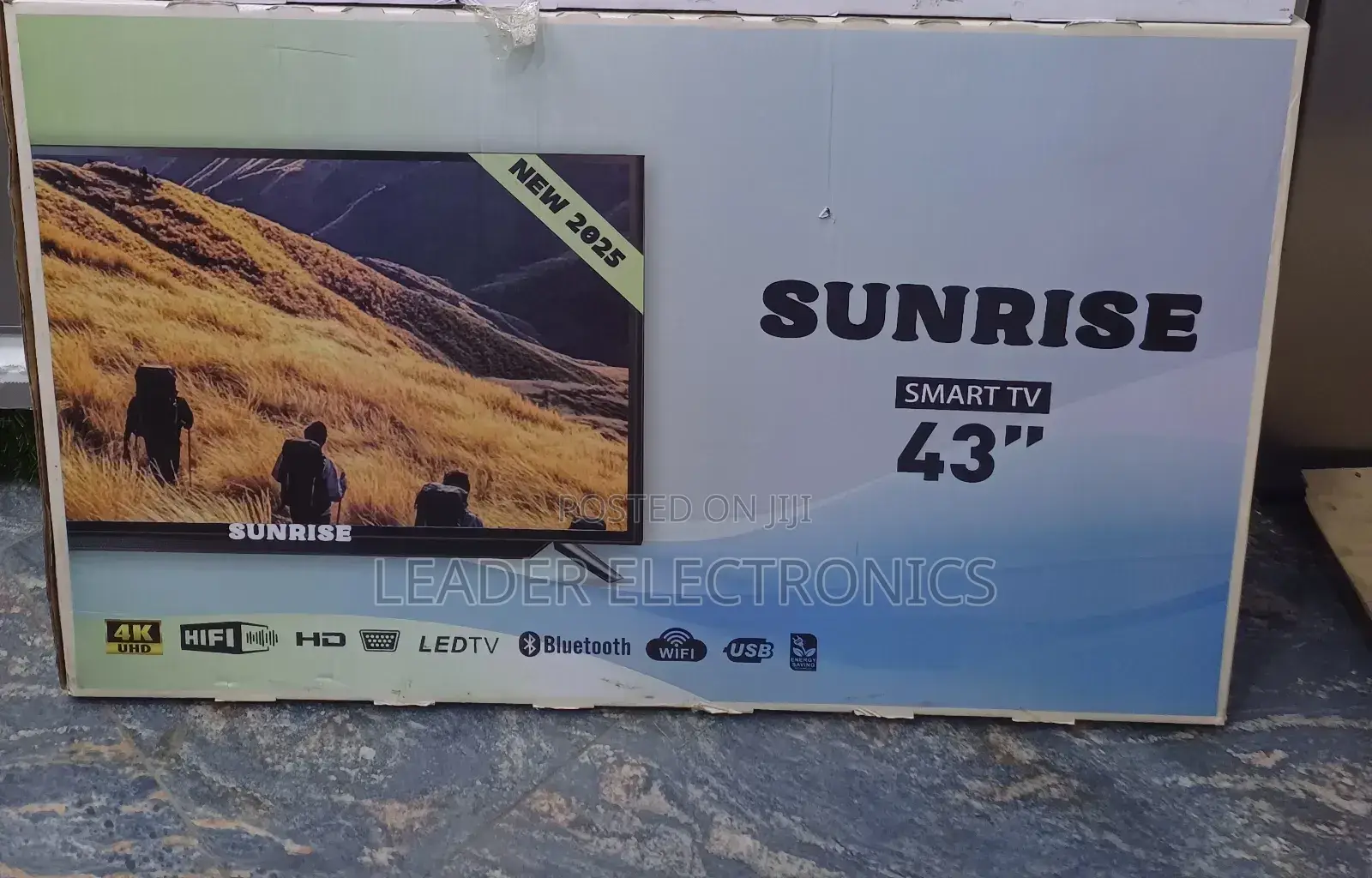 Sunrise Tv 43" Smart Android Tv