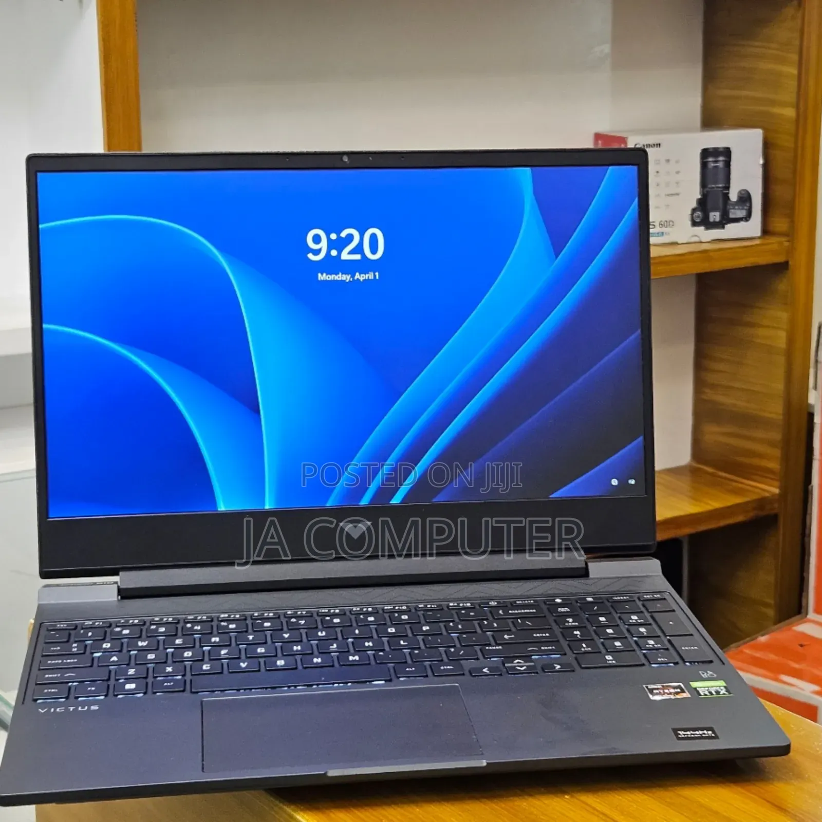 New Laptop HP Victus 16 16GB AMD Ryzen 7 SSD 1T