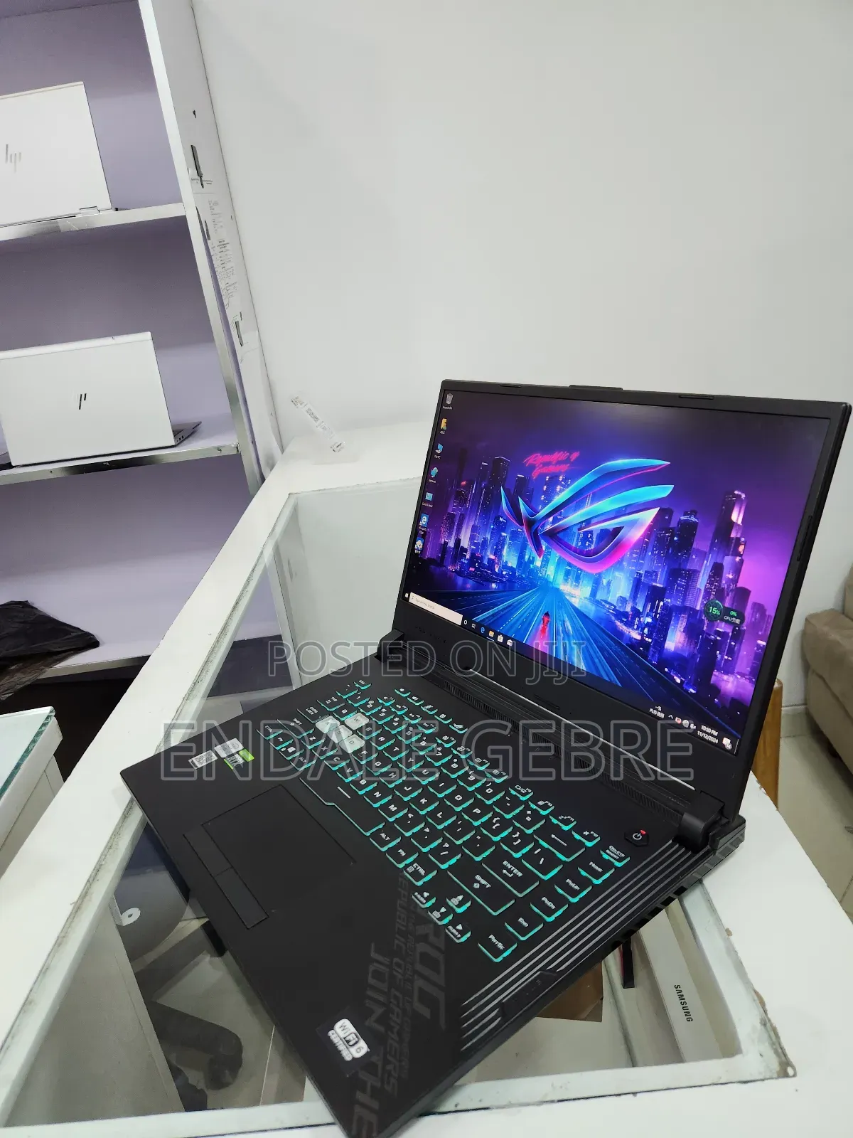 New Laptop Asus ROG Strix G15 16GB Intel Core I7 SSD 512GB