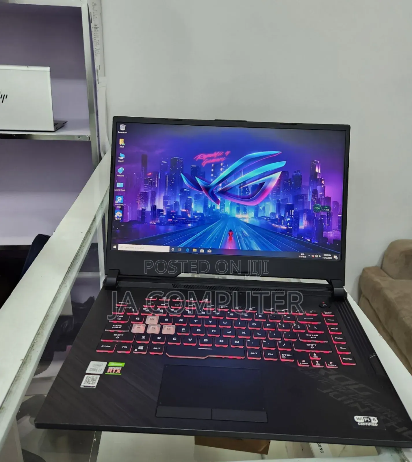 New Laptop Asus ROG Strix G15 16GB Intel Core I7 SSD 1T