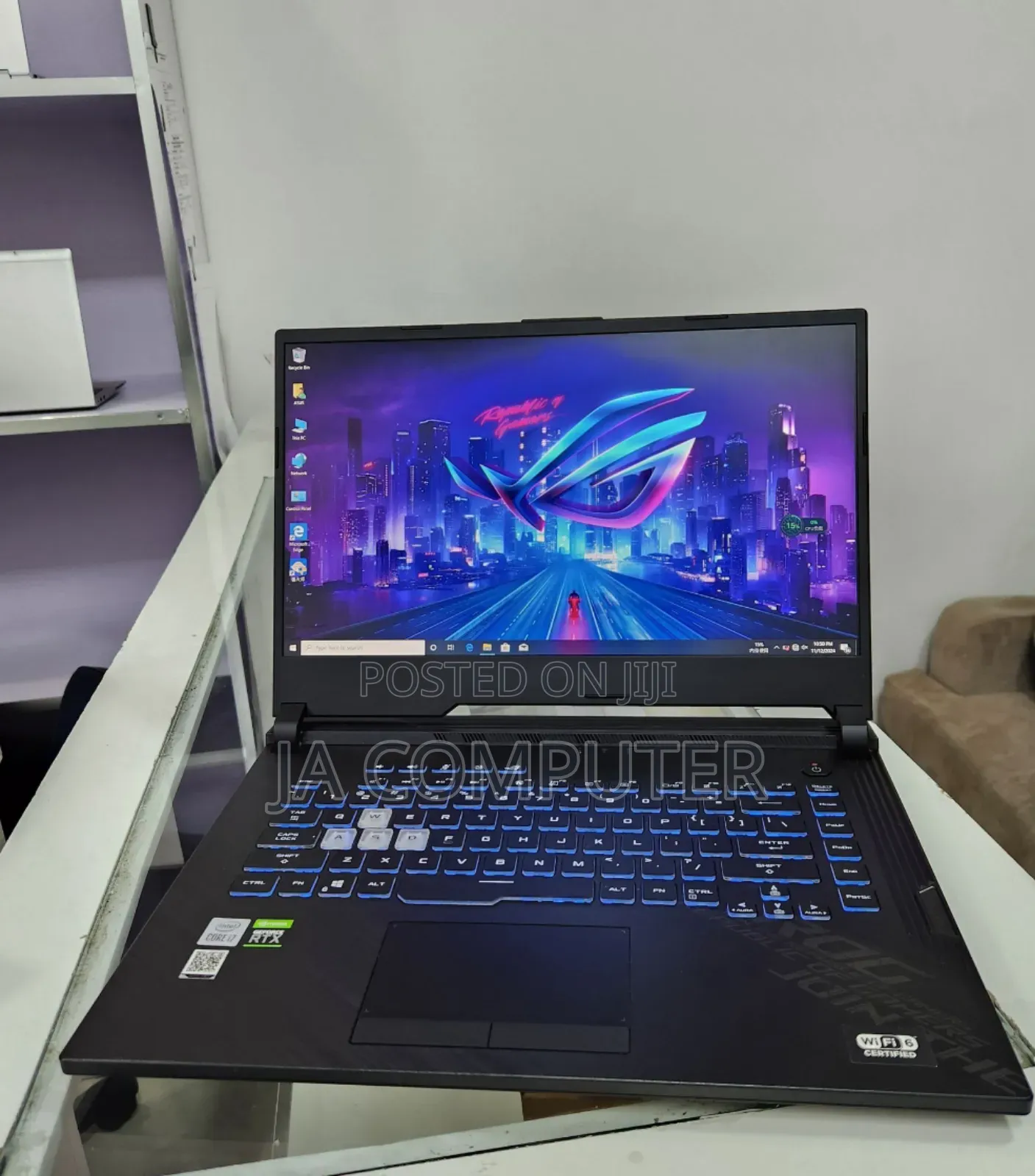 New Laptop Asus ROG Strix G15 16GB Intel Core I7 SSD 1T