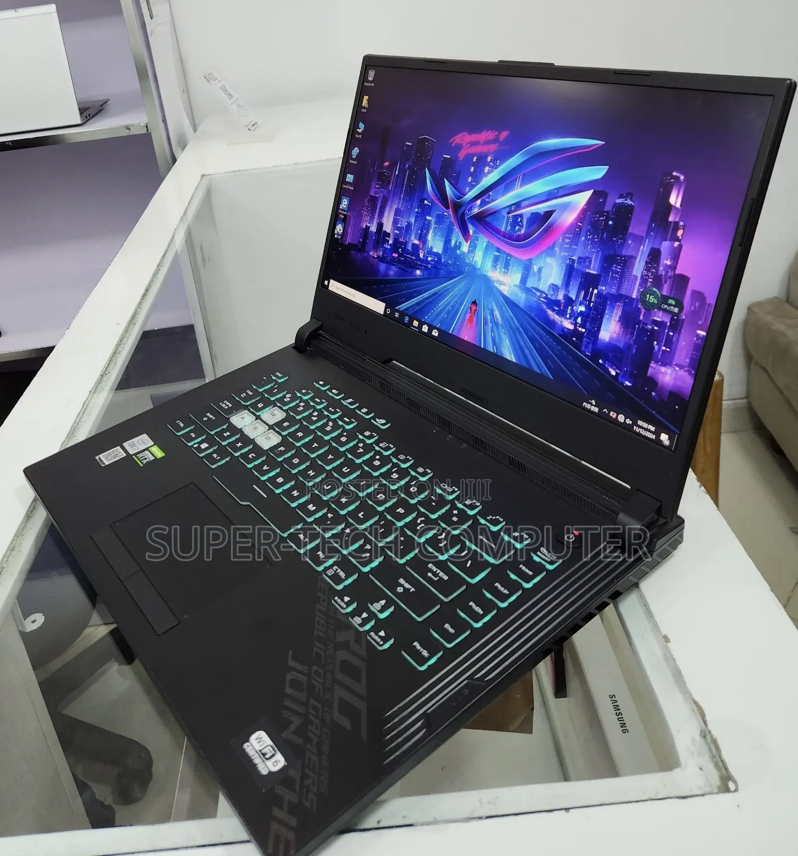New Laptop Asus ROG Strix G15 16GB Intel Core I7 SSD 512GB