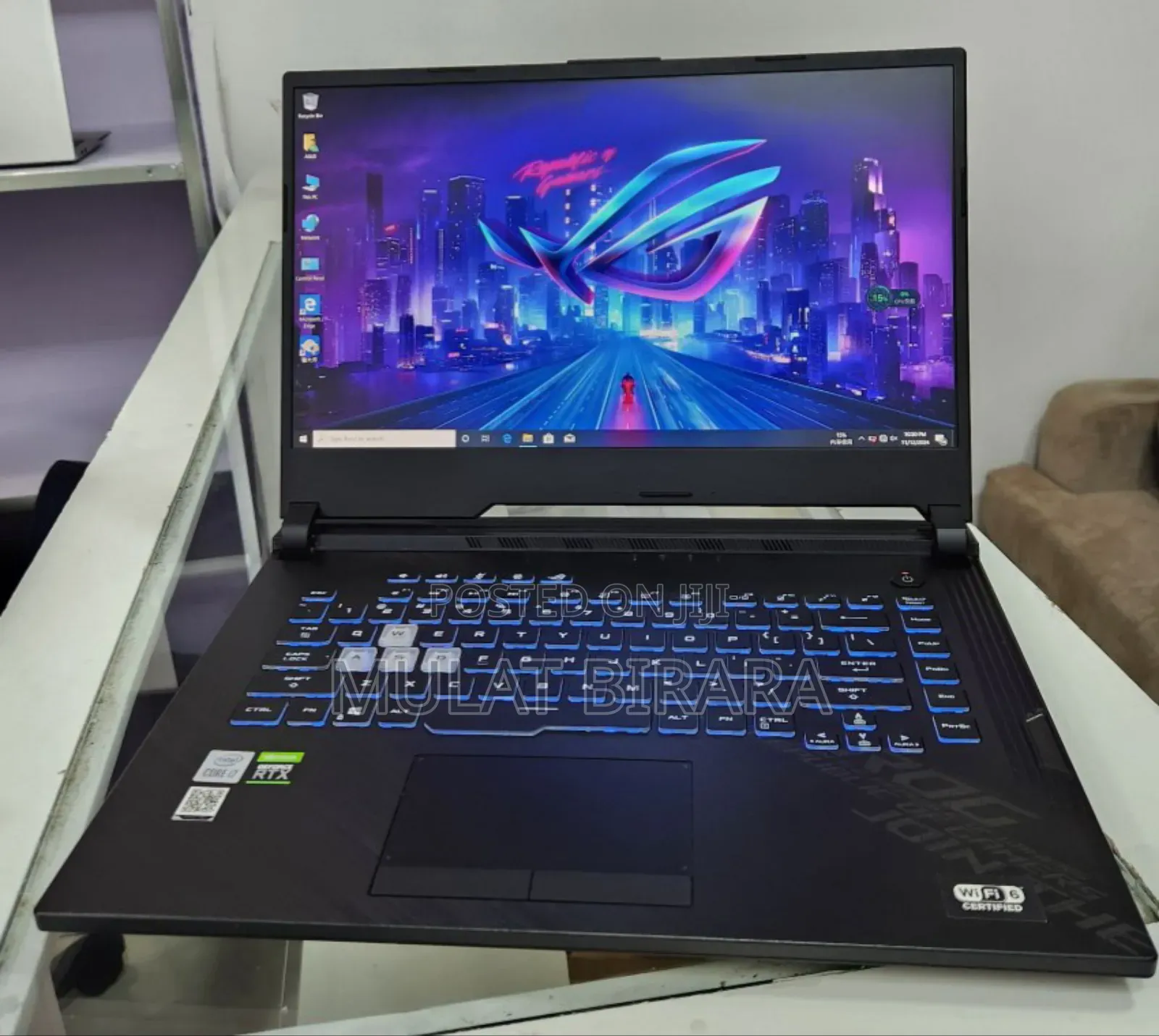 New Laptop Asus ROG Strix G16 G614 16GB Intel Core I7 SSD 1T