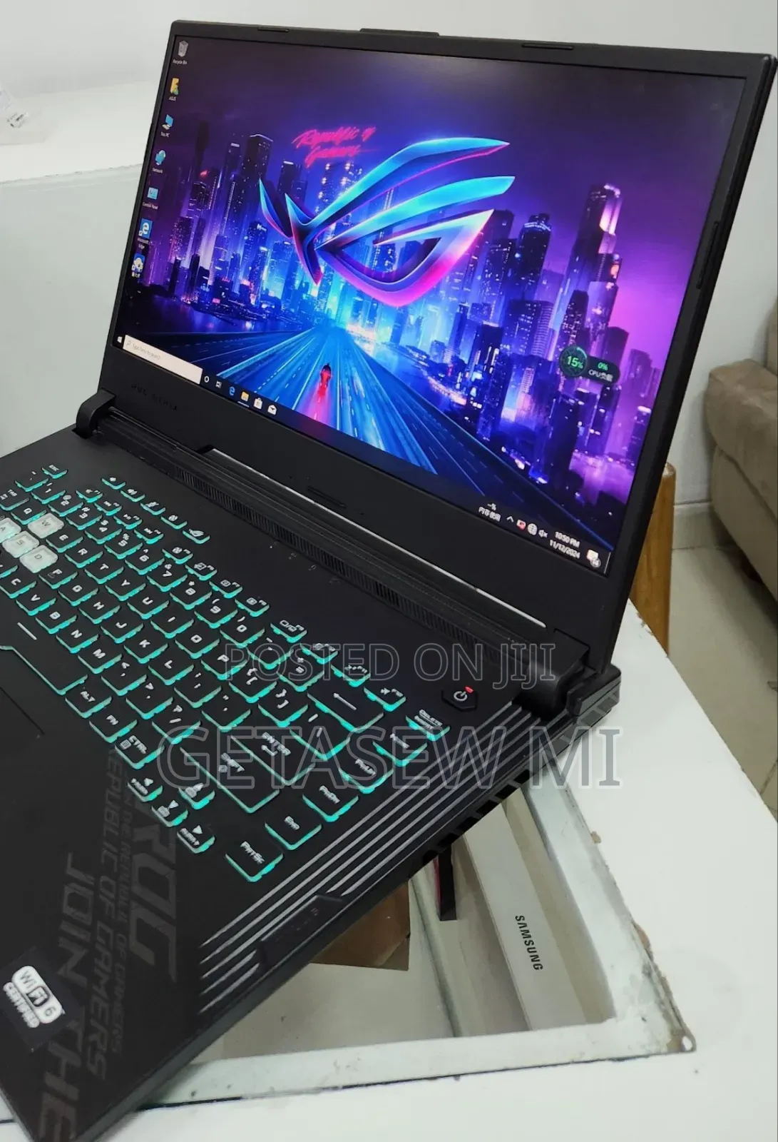 New Laptop Asus ROG Strix G15 16GB Intel Core I7 SSD 512GB