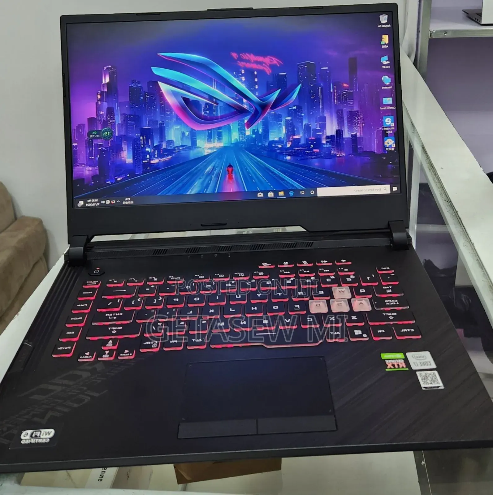 New Laptop Asus ROG Strix G15 16GB Intel Core I7 SSD 512GB