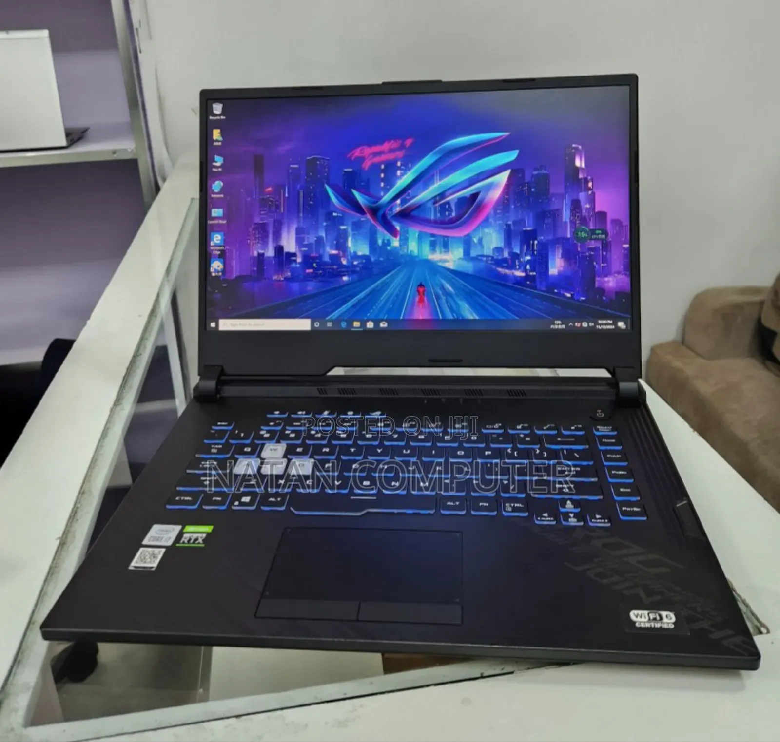 New Laptop Asus ROG Strix G16 G614 16GB Intel Core I7 SSD 512GB