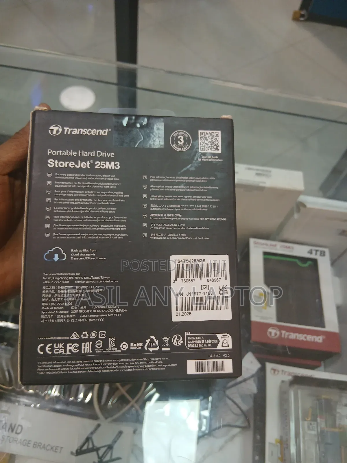 Transcend Harddisk Drive