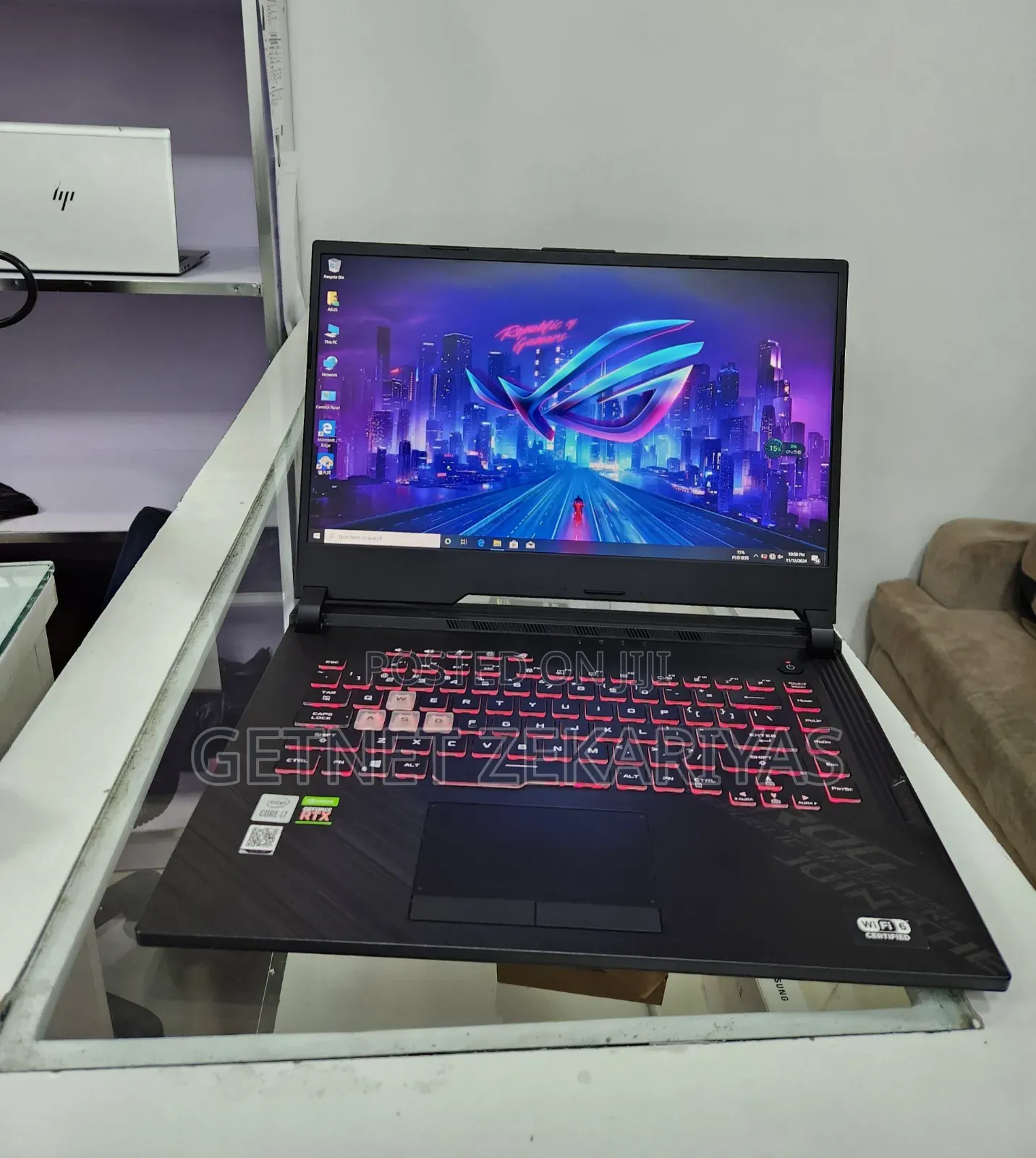 New Laptop Asus ROG Strix G15 16GB Intel Core I7 SSD 512GB