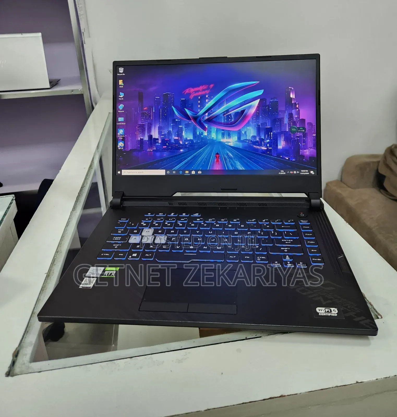 New Laptop Asus ROG Strix G15 16GB Intel Core I7 SSD 512GB