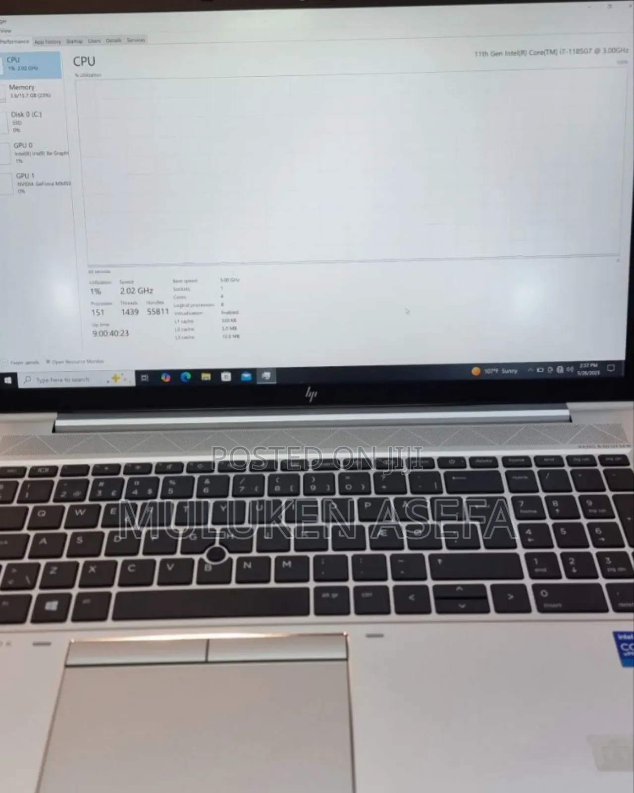 New Laptop HP EliteBook 850 G8 16GB Intel Core I7 SSD 512GB