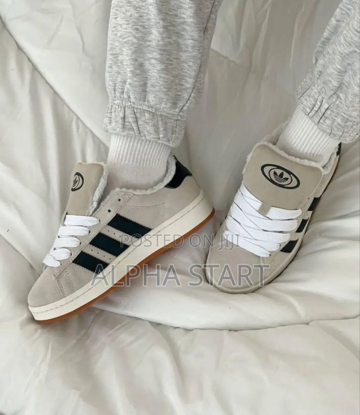 Adidas Campus 00c High Master Quality Smooth Sneakers