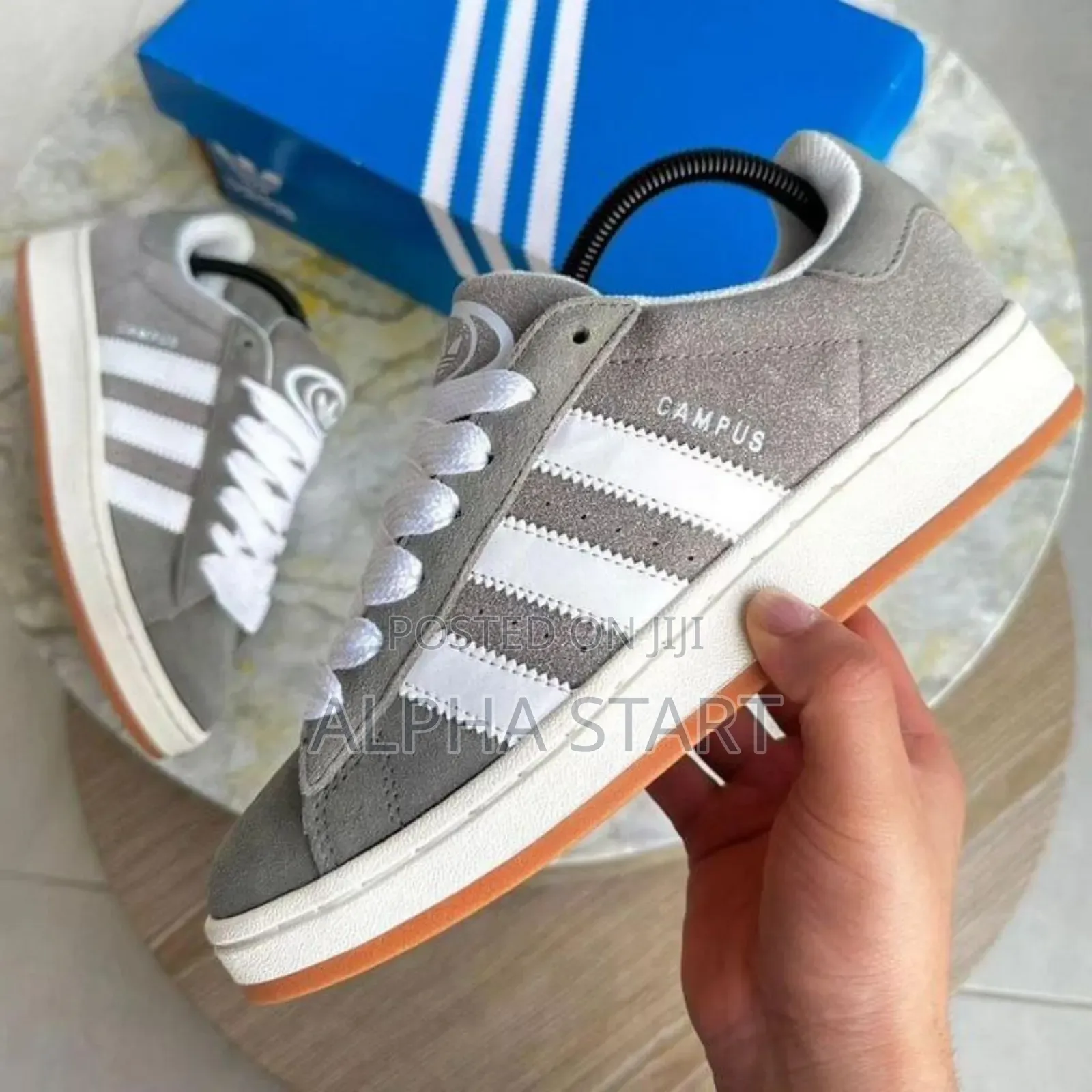 Adidas Campus 00c High Master Quality Smooth Sneakers