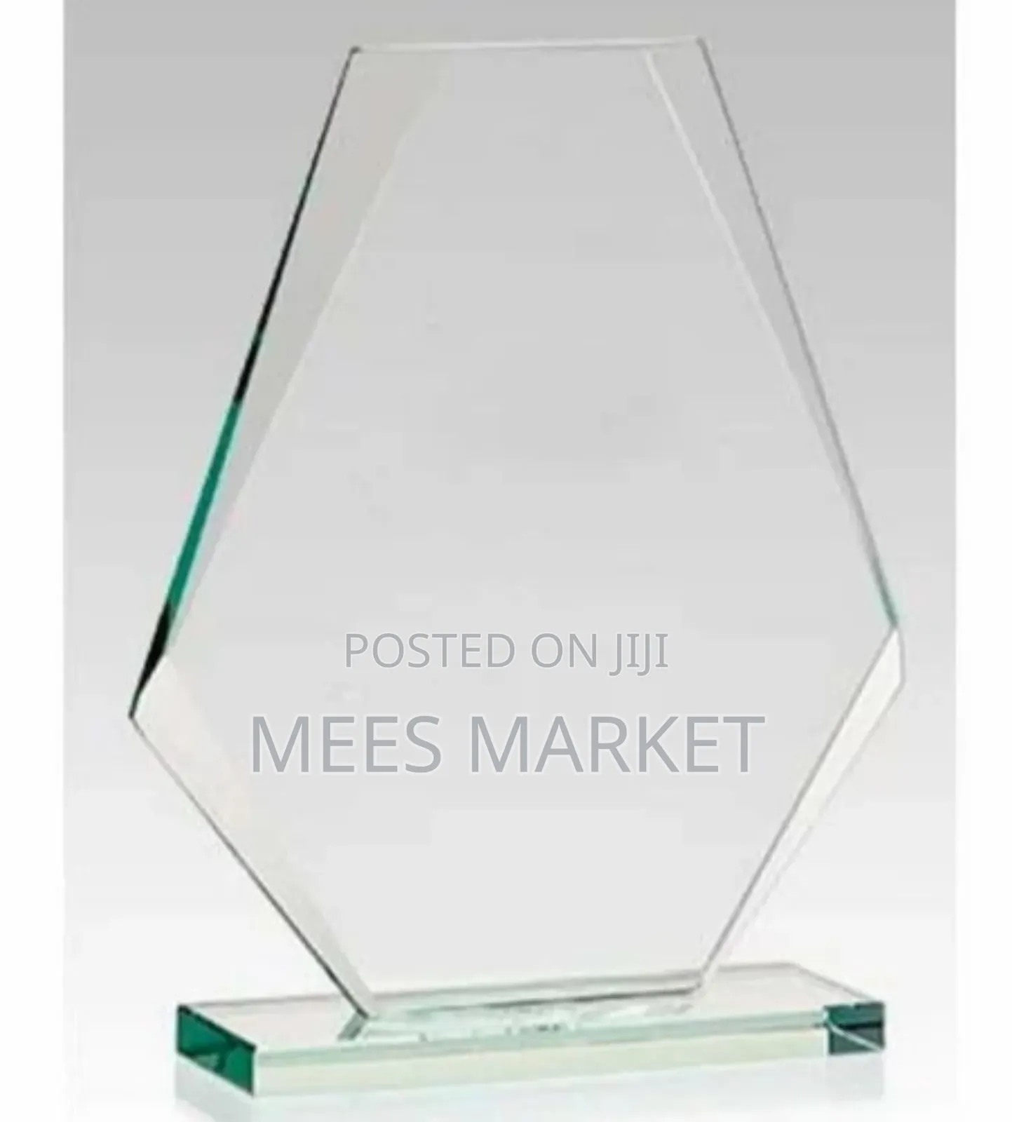 Crystal Award Trophy