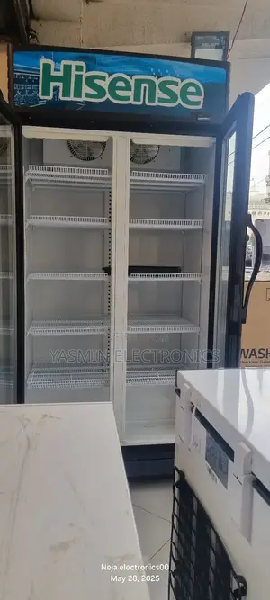 Hisense Showcase 758li for in Display Fridge Side by Deliver