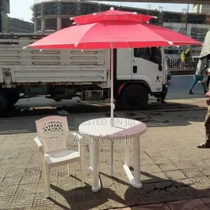 Photo - Arm Chair ,Table and Umbrella. High Quality Chair,Umbrella