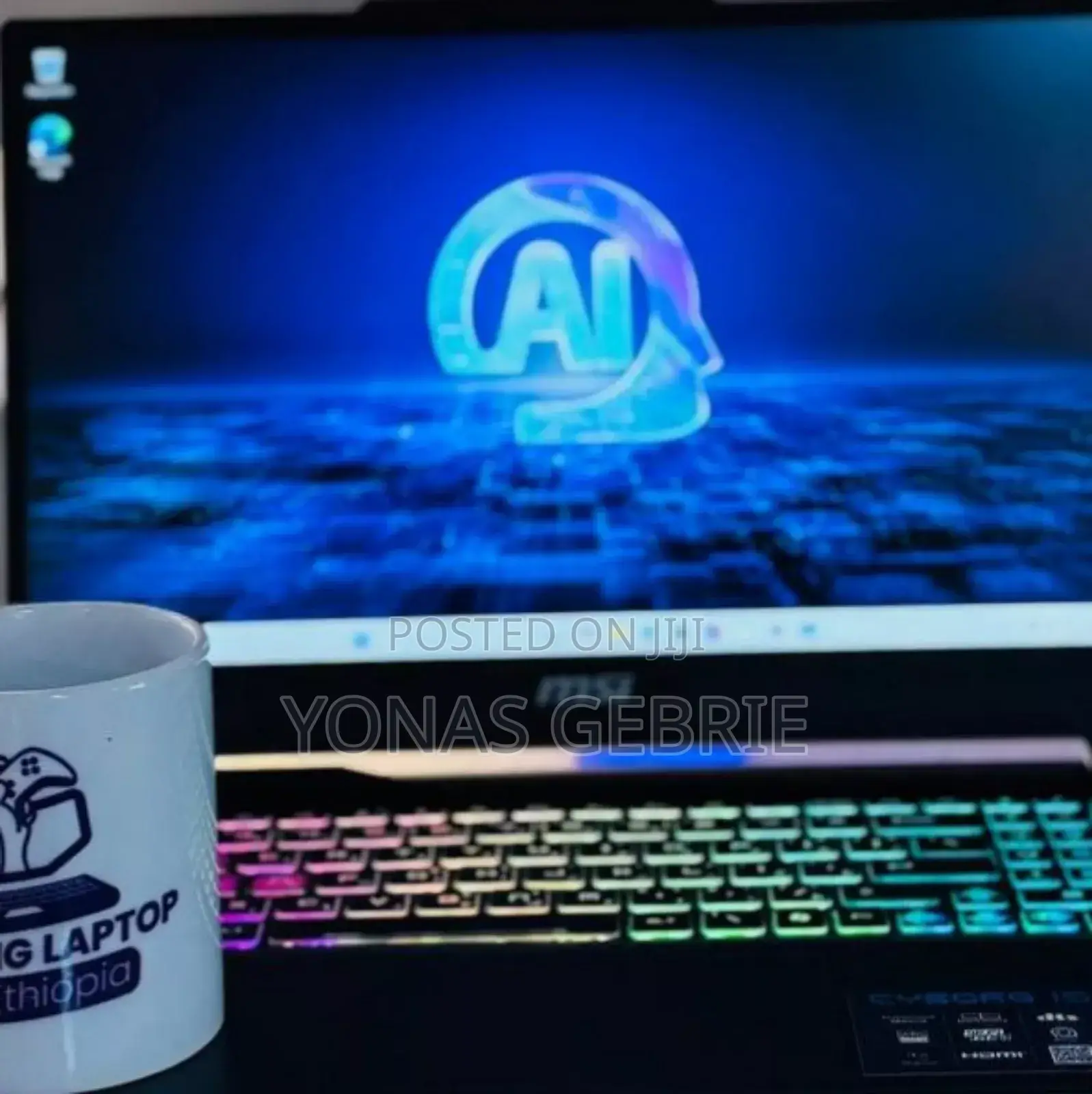 New Laptop MSI Cyborg 15 16GB Intel Core Ultra 7 SSD 512GB