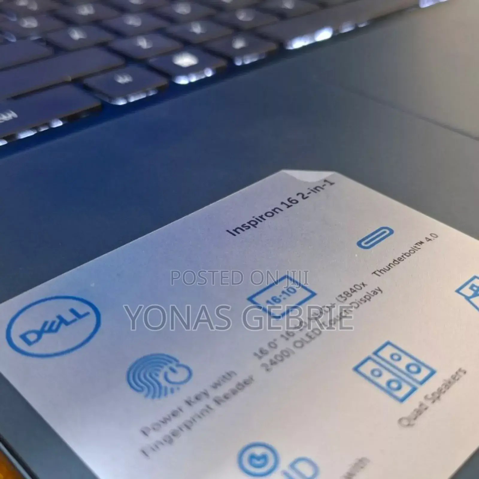 New Laptop Dell Inspiron 16 7630 16GB Intel Core I7 SSD 1T