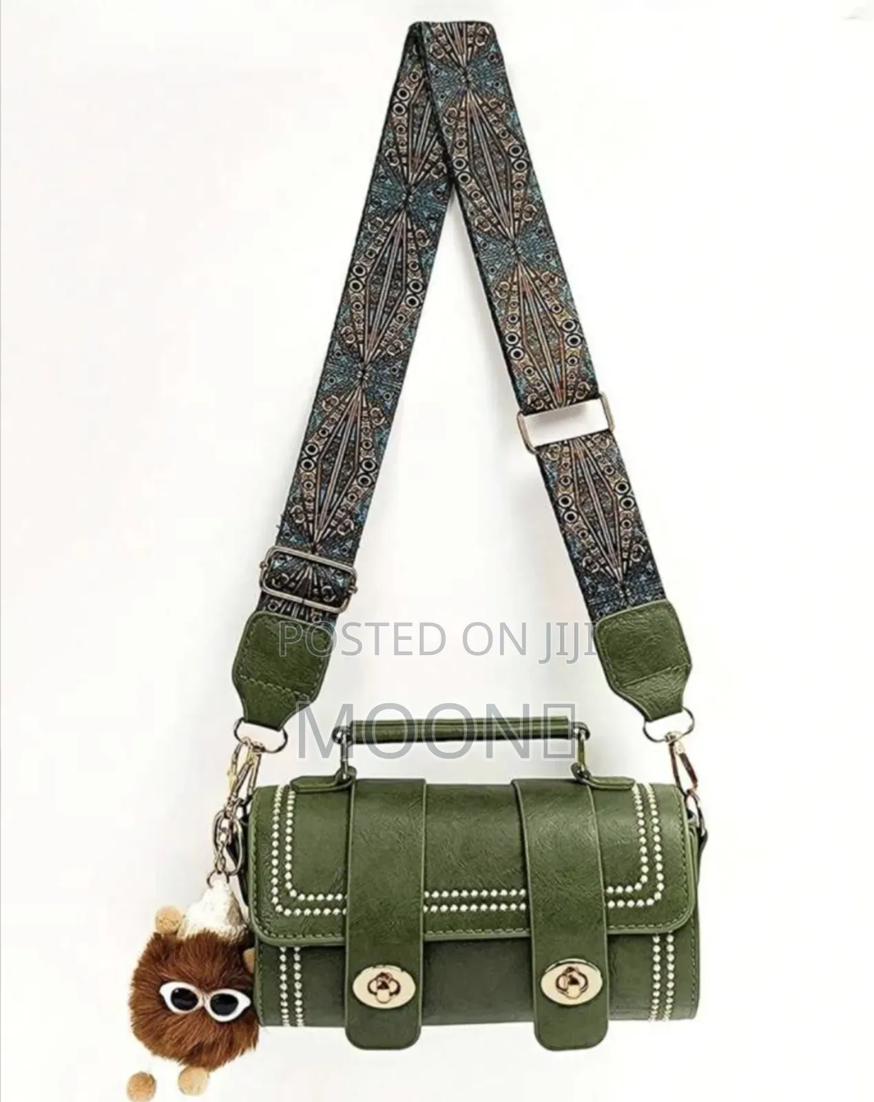 Shein | Vintage Cylindrical Handbag  
Bohemia Style