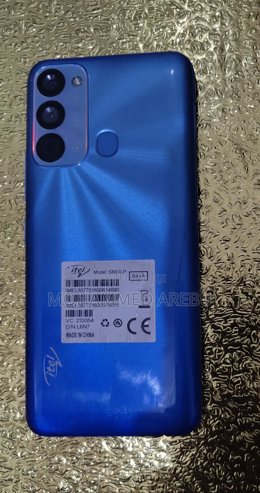 New Itel Vision 5 64 GB Blue