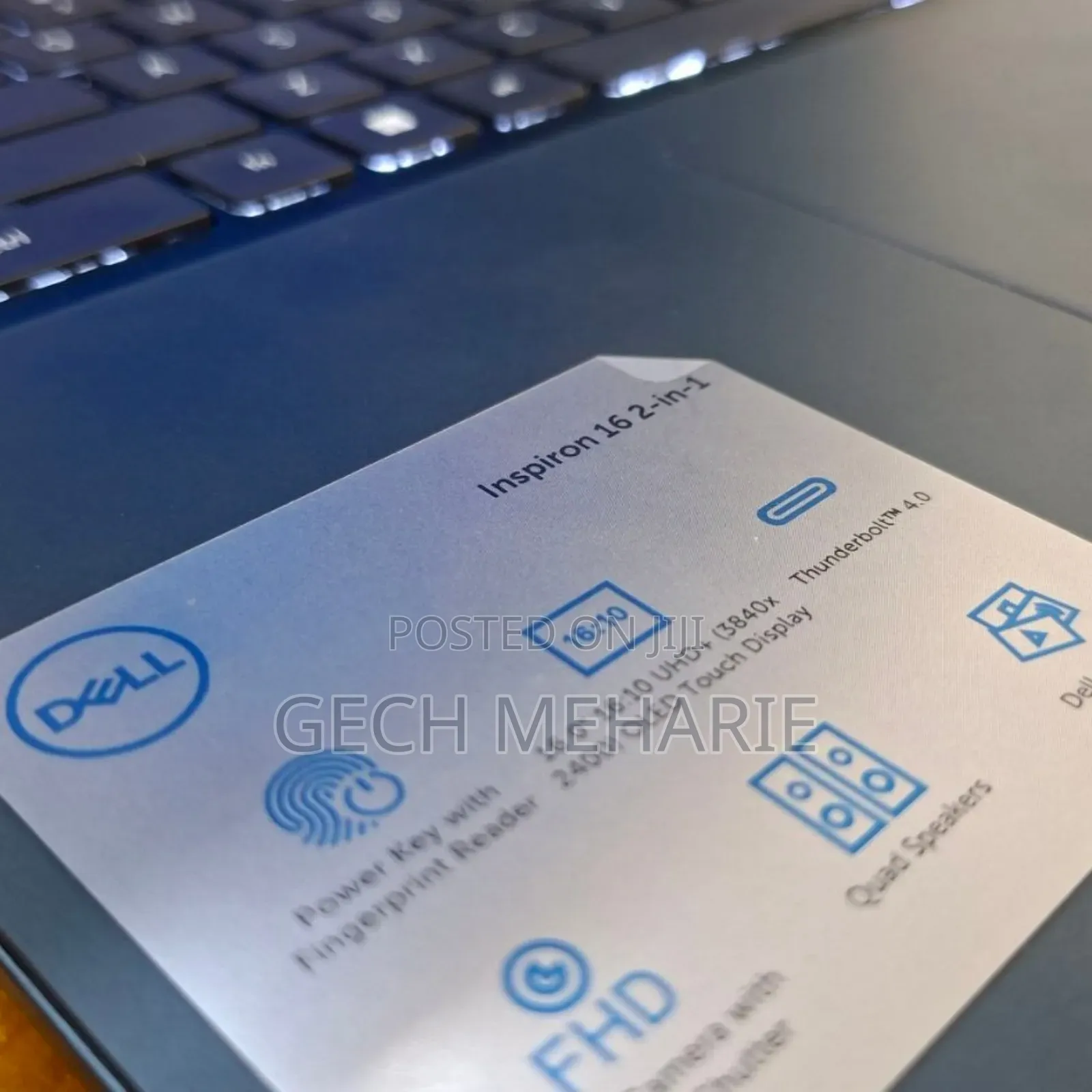 New Laptop Dell Inspiron 15 16GB Intel Core I7 SSD 1T
