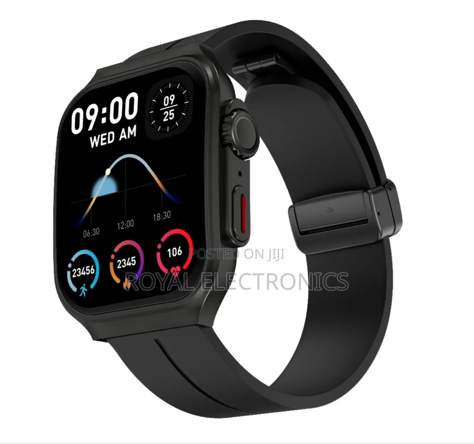 Original 3d Curved Super Amoled Smart Watch Flexible Design