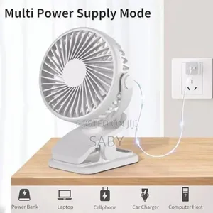 Photo - Mini Clip Fan With Light Is A
