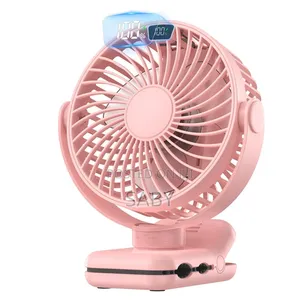 Mini Clip Fan With Light Is A
