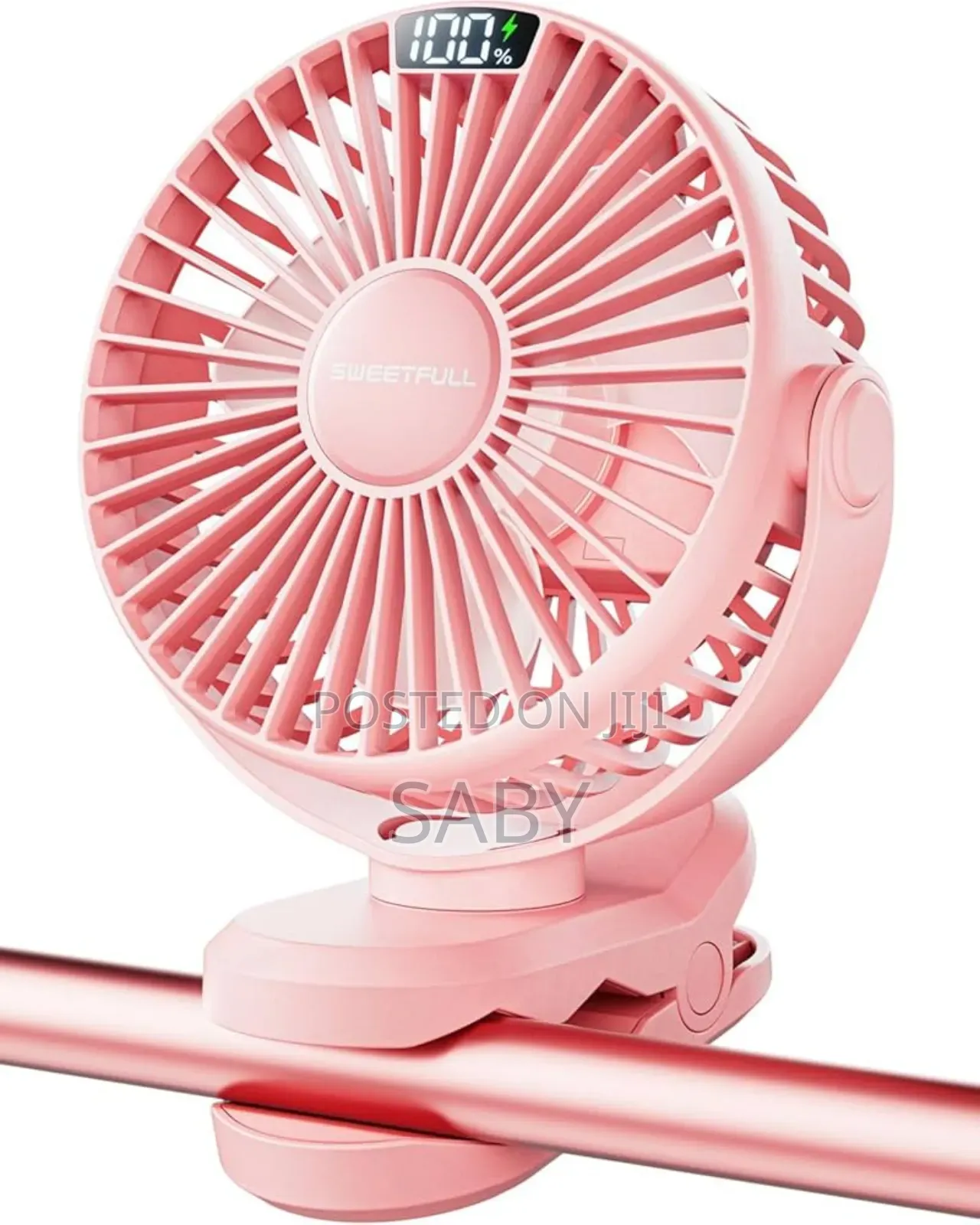 Mini Clip Fan With Light Is A