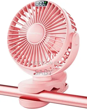Mini Clip Fan With Light Is A