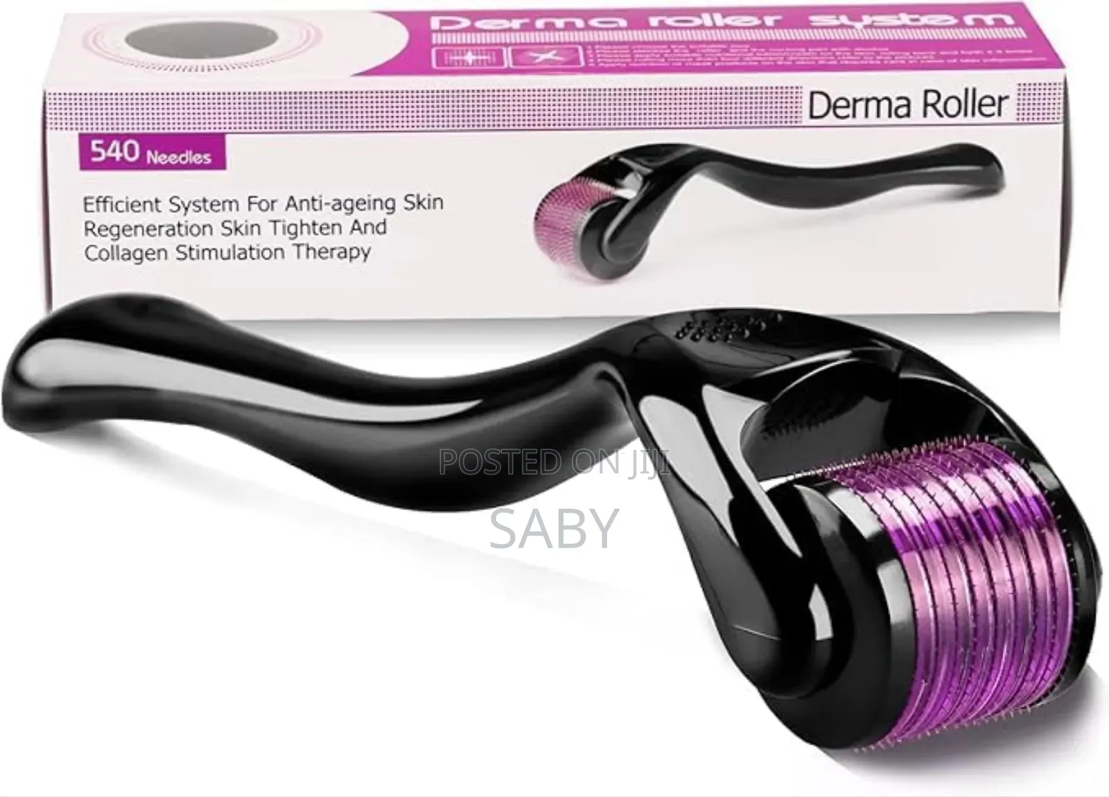 Derma Roller 0.50mm, 1.0mm 1.5mm With 540 Micro Needles