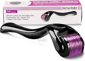 Derma Roller 0.50mm, 1.0mm 1.5mm With 540 Micro Needles