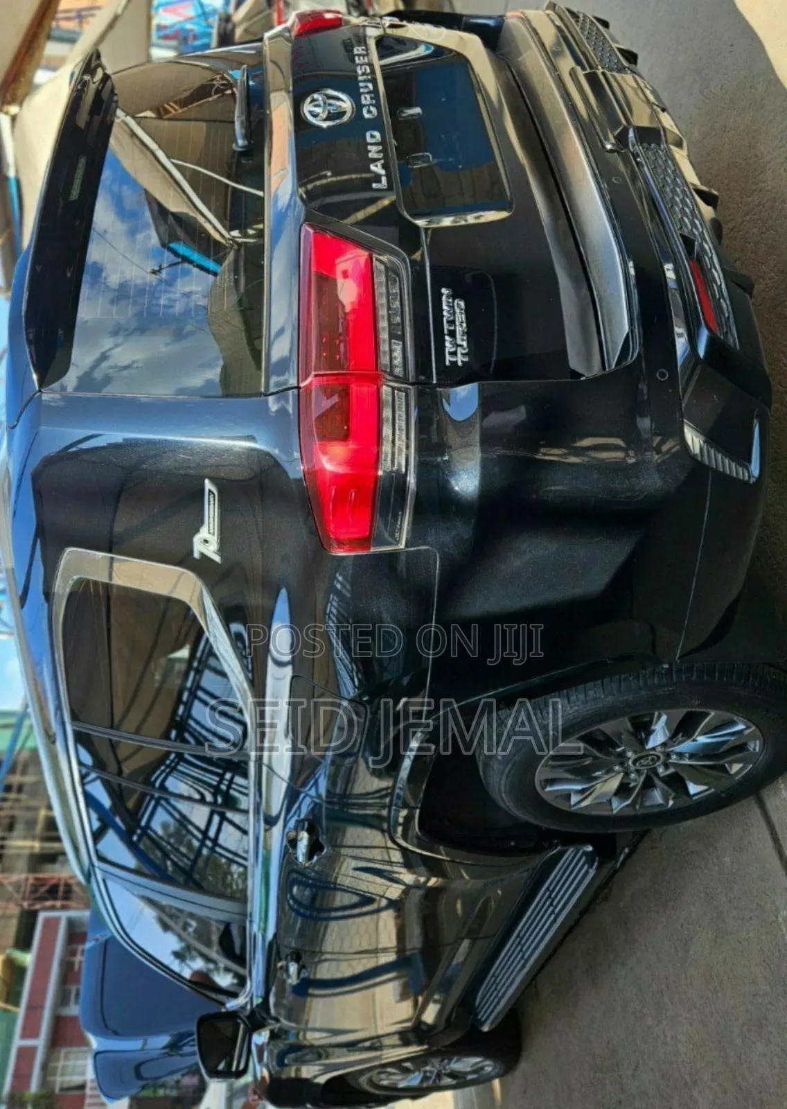 Toyota Land Cruiser 2022 Matt Black