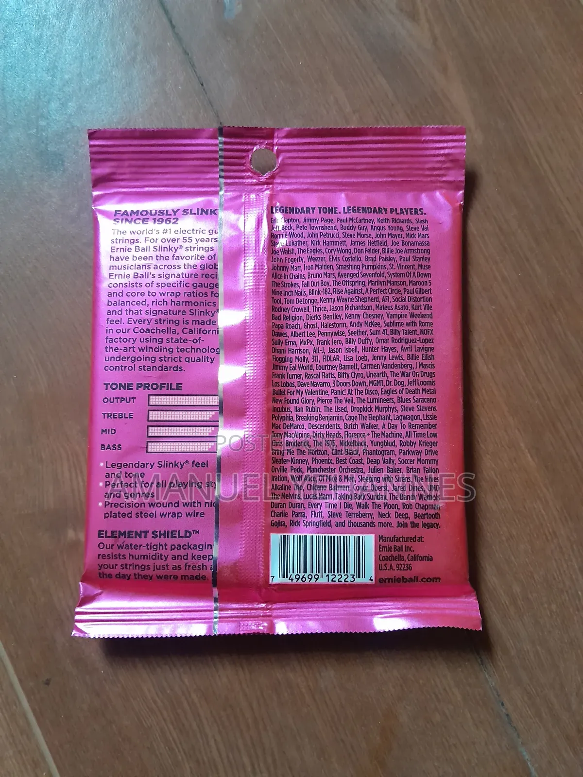 Ernie Ball Guitar String