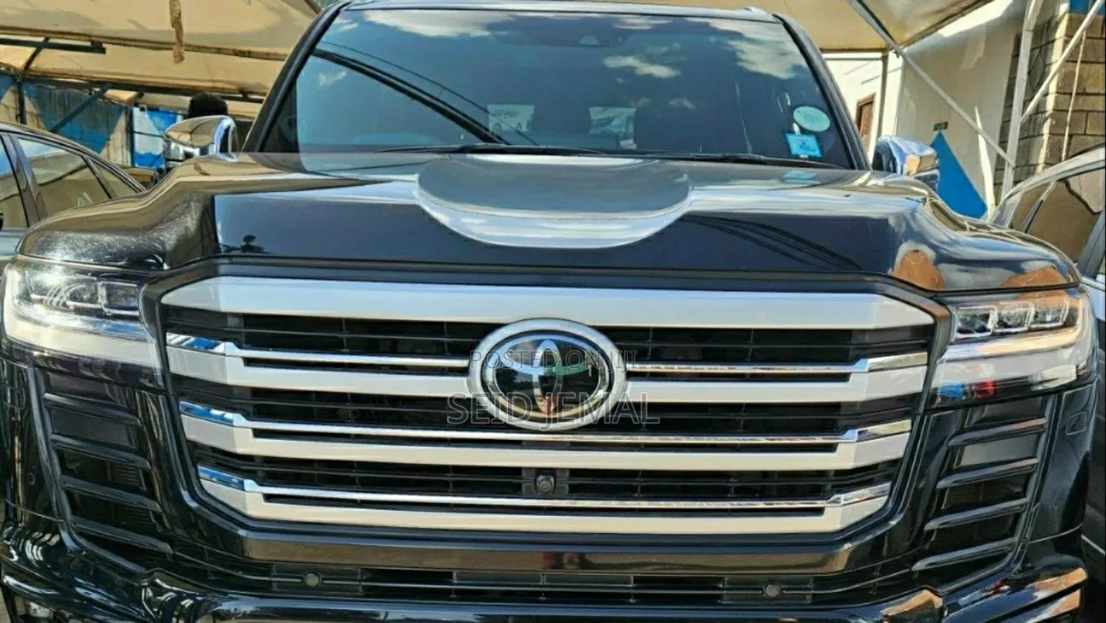 Toyota Land Cruiser 2022 Matt Black