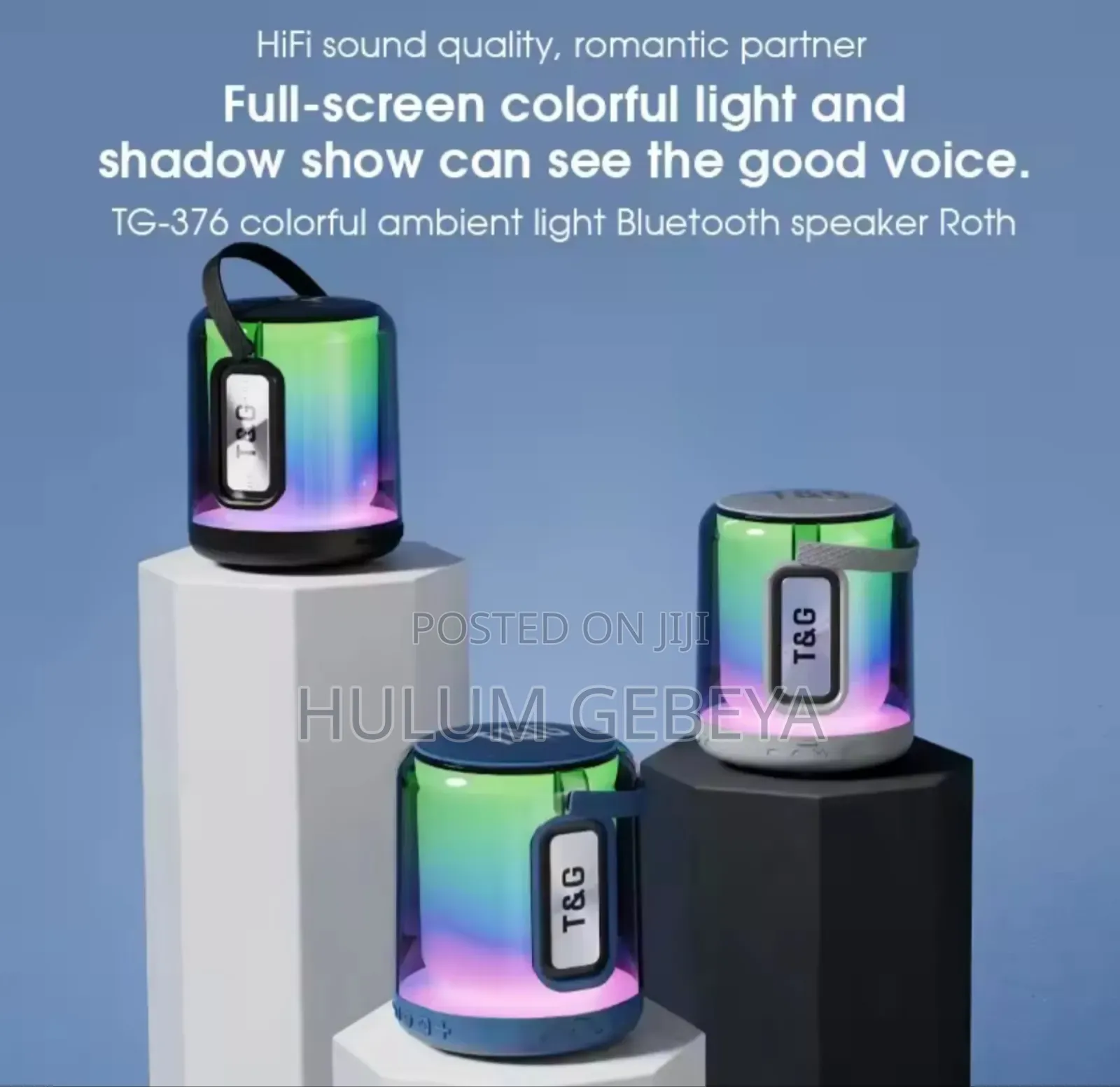 T G Portable Bluetooth Speaker