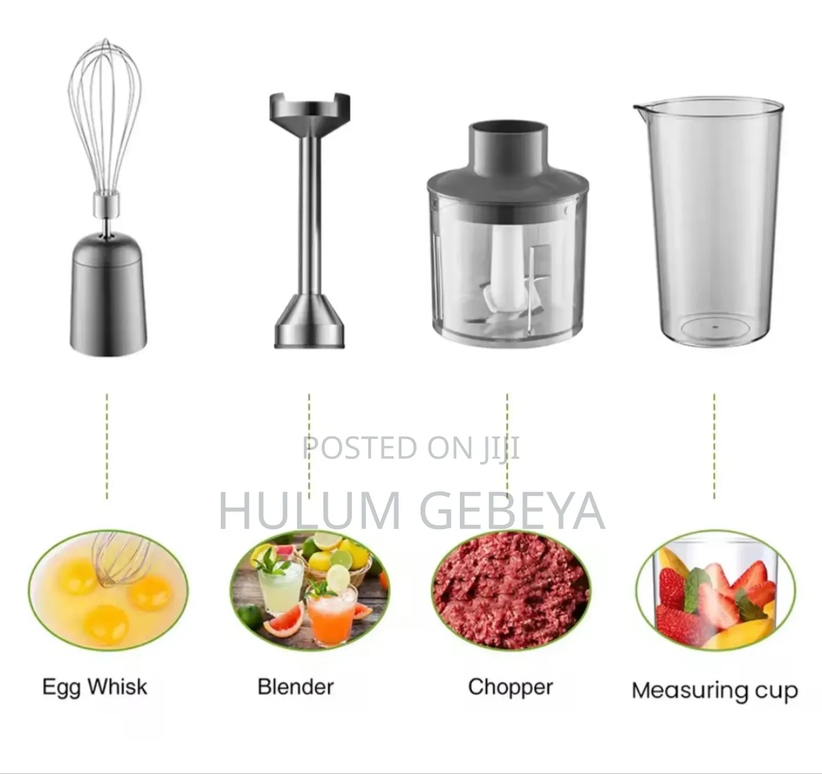 Sokany 4 in 1 Hand Blender Is a Versatile Blending