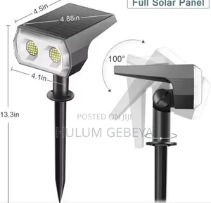 Solar Monitaring Lamp