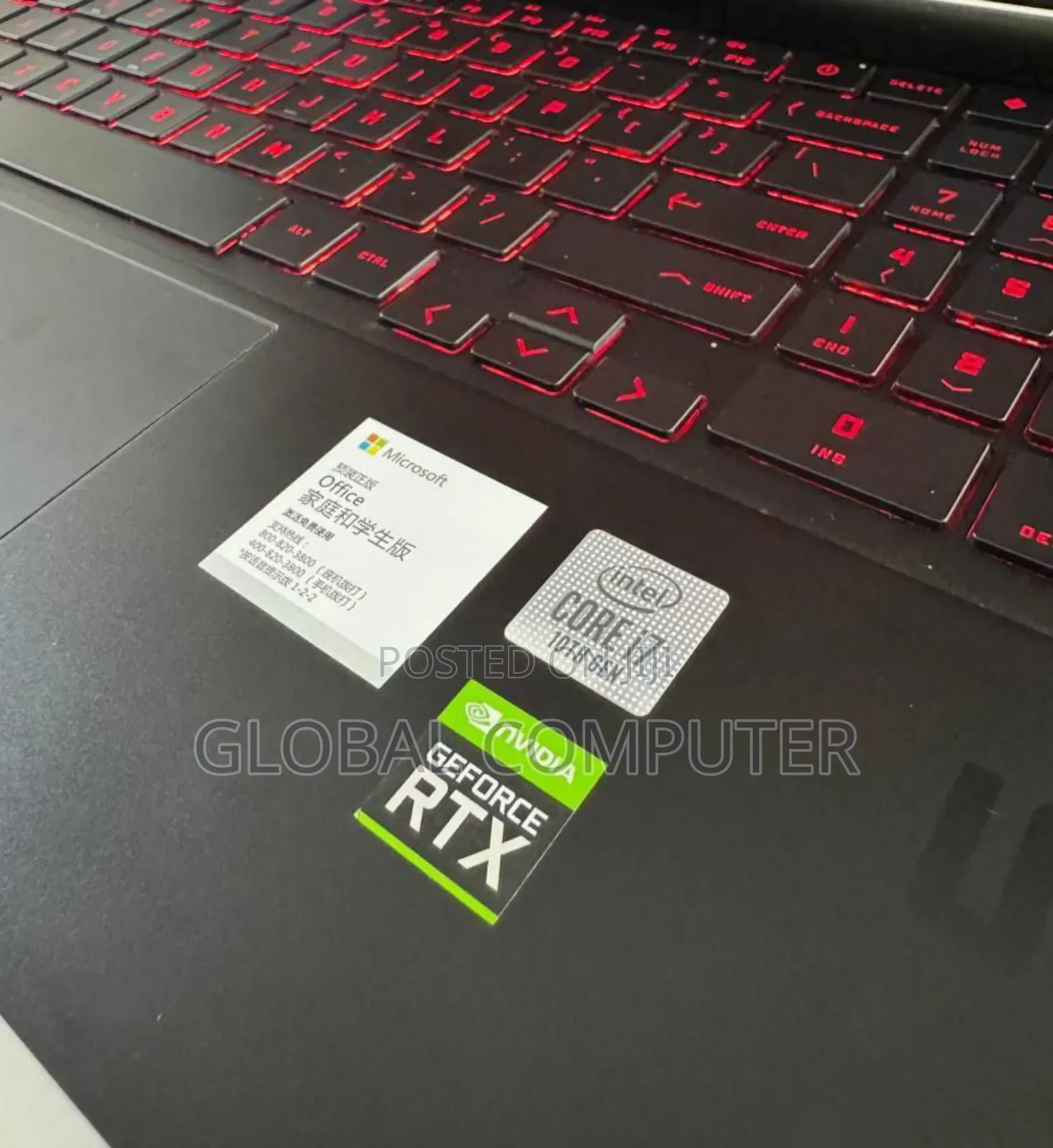 New Laptop HP Omen 17 16GB Intel Core I7 SSD 512GB