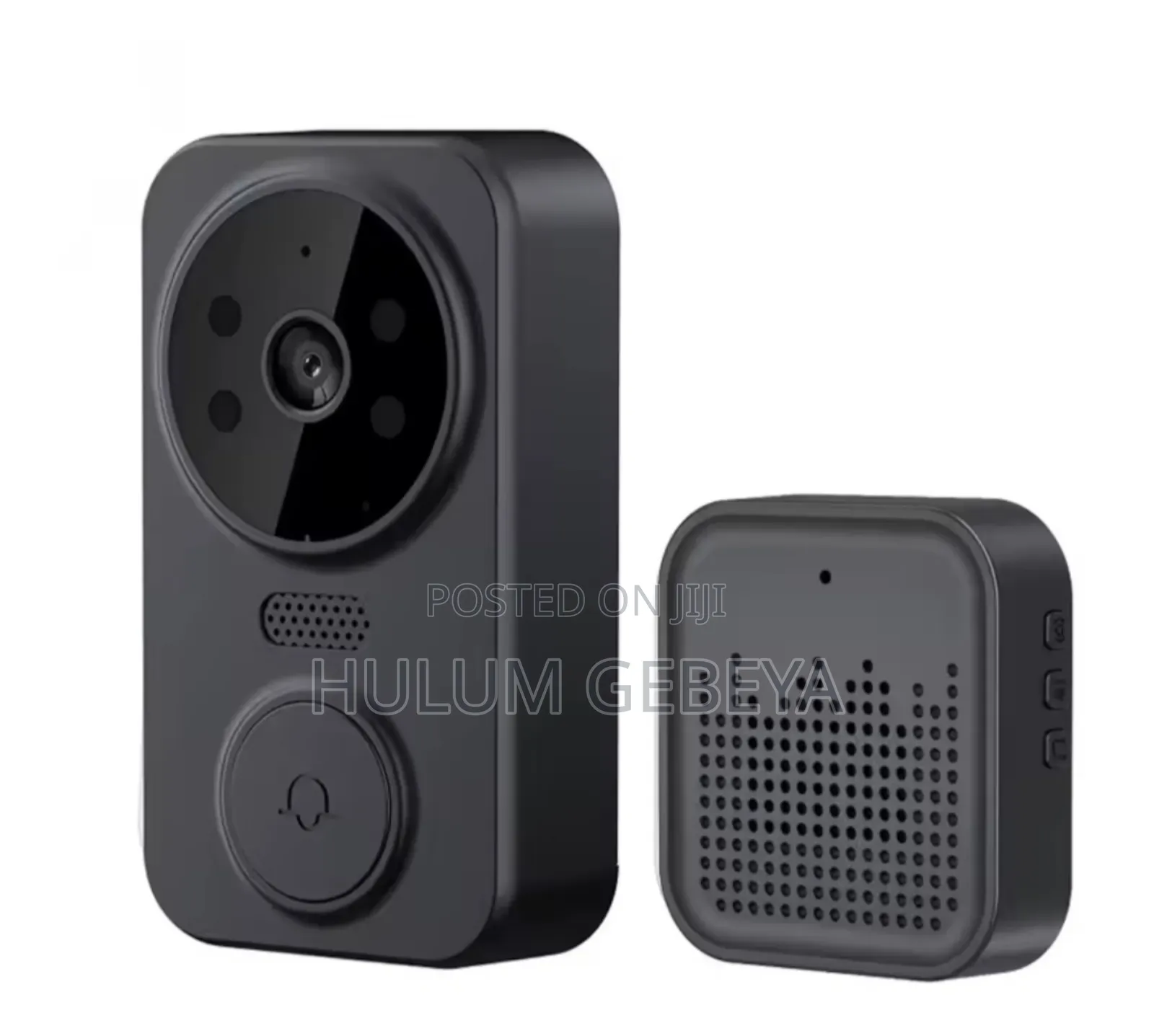 ከ Wi-Fi ጋር መገናኘት የሚችል ባለ ካሜራ የበር ደዉል Wireless Doorbell