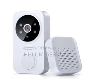 ከ Wi-Fi ጋር መገናኘት የሚችል ባለ ካሜራ የበር ደዉል Wireless Doorbell