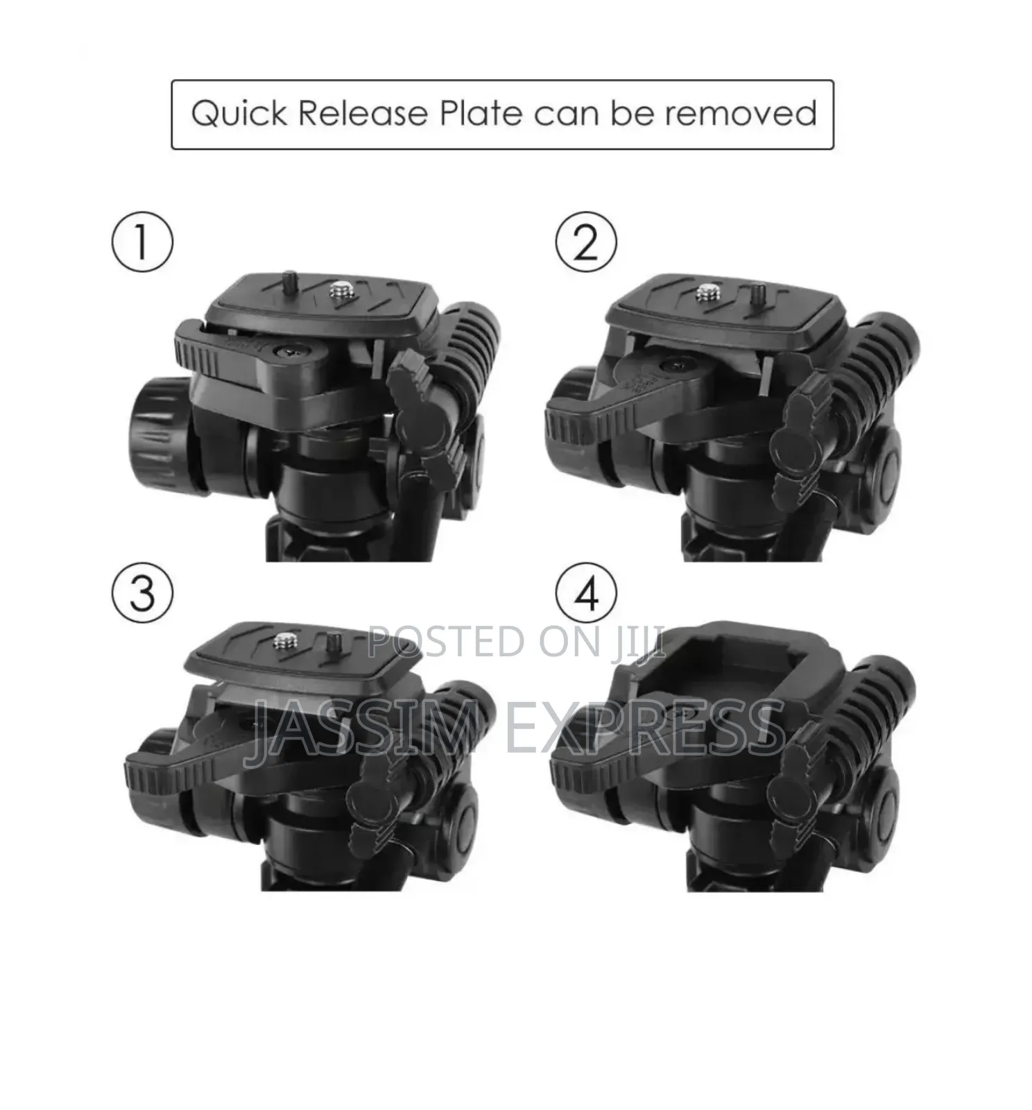 Aluminium Tripod With Carry Bag for Phones, Gopro, Cameras