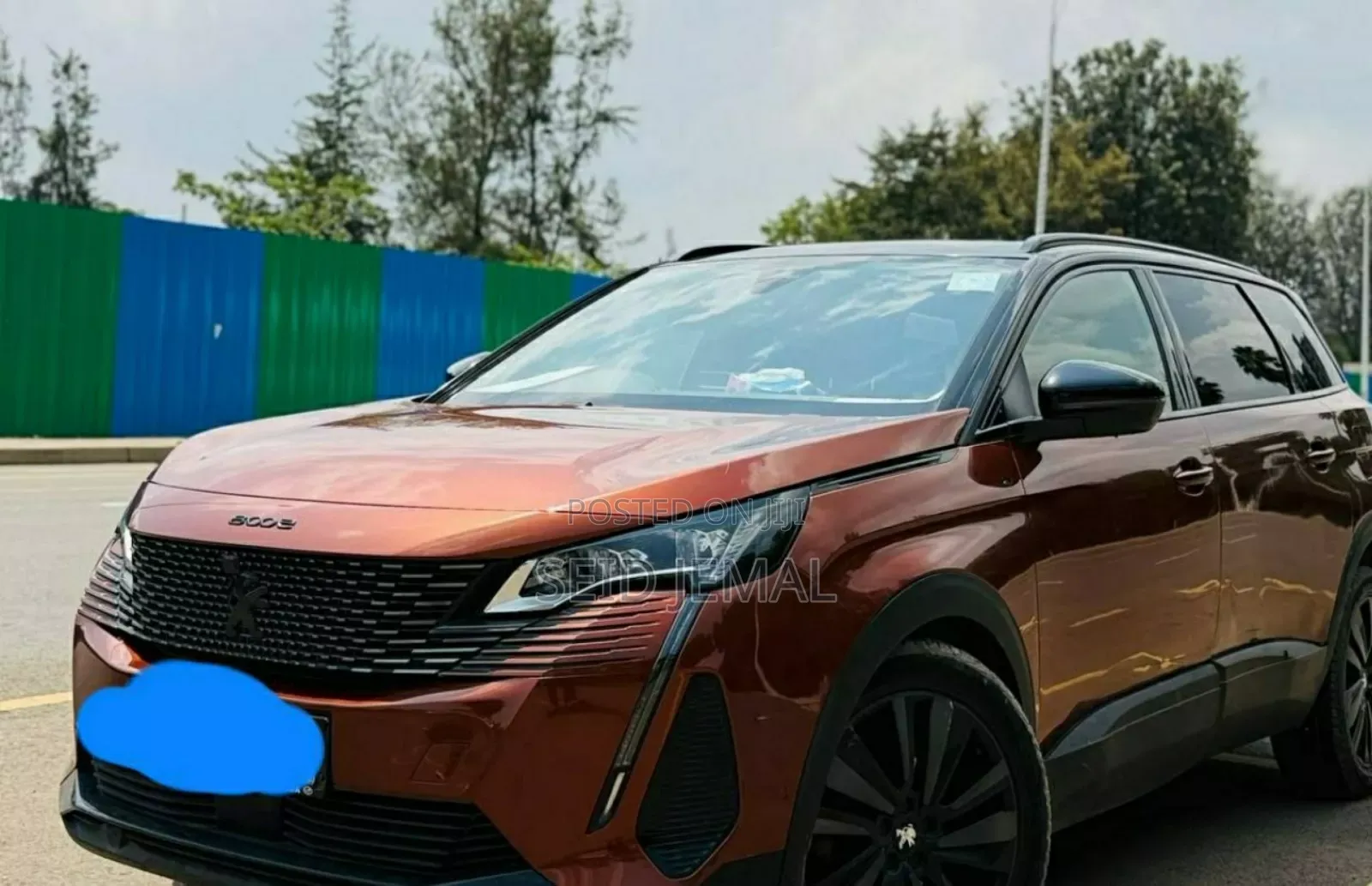Peugeot 5008 2022 Orange
